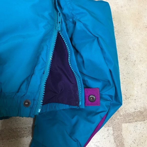 Vintage Y2K COLUMBIA Womens Snow Ski Suit Medium Retro 90's Apres Ski Snowboard - Picture 8 of 10